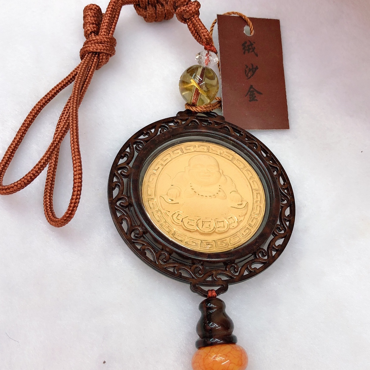 创意沙金后视镜车饰