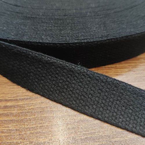 Factory direct sales 2.53.23.8 color pure cotton canvas belts, hand straps, backpack straps, schoolbag straps, canvas belts, webbing