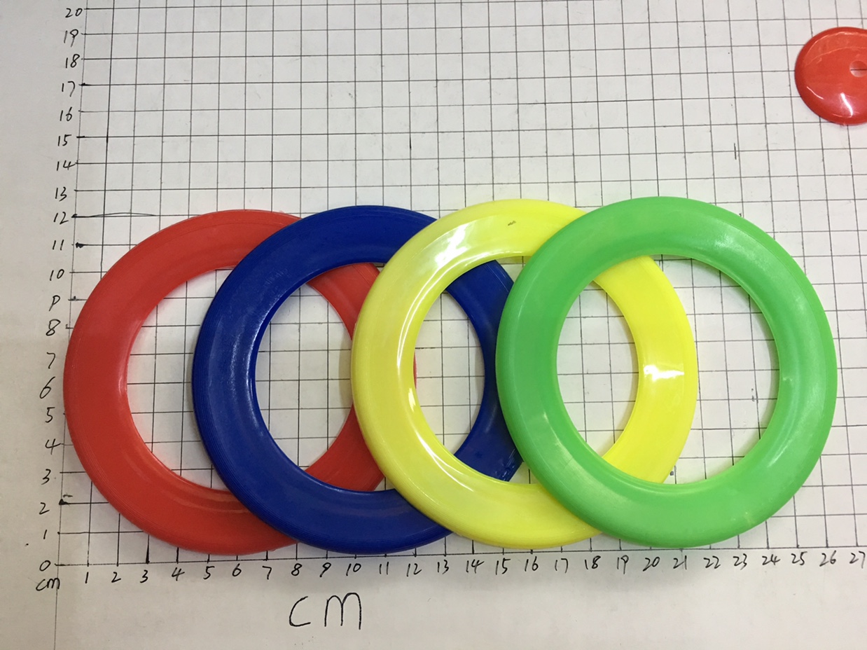 Product name: 12 cm hollow frisbee sports plastic children toy pet training interactive frisbee thumbnail