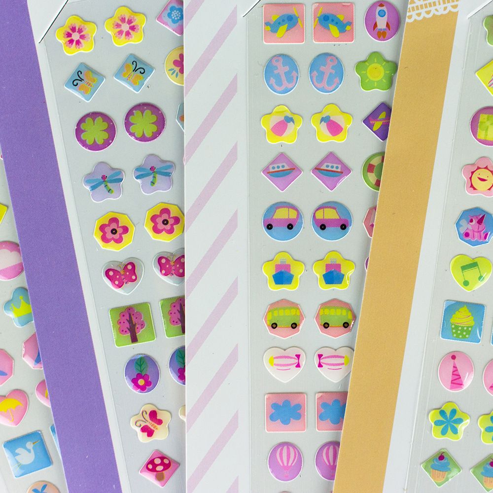 Wahi fashion best-selling earrings with DIY stickers environmental protection material variety details Picture