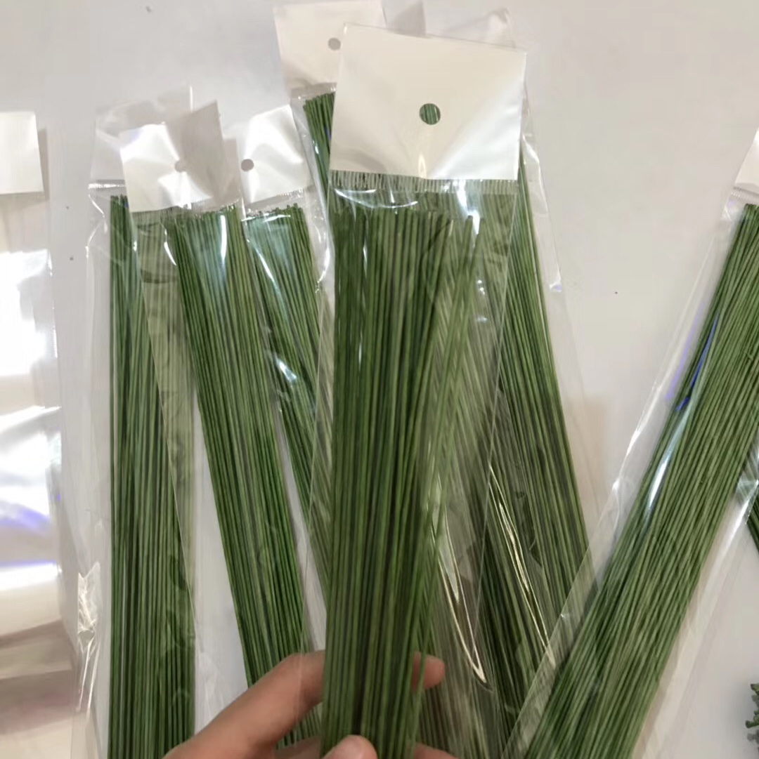Paper-wrapped iron wire