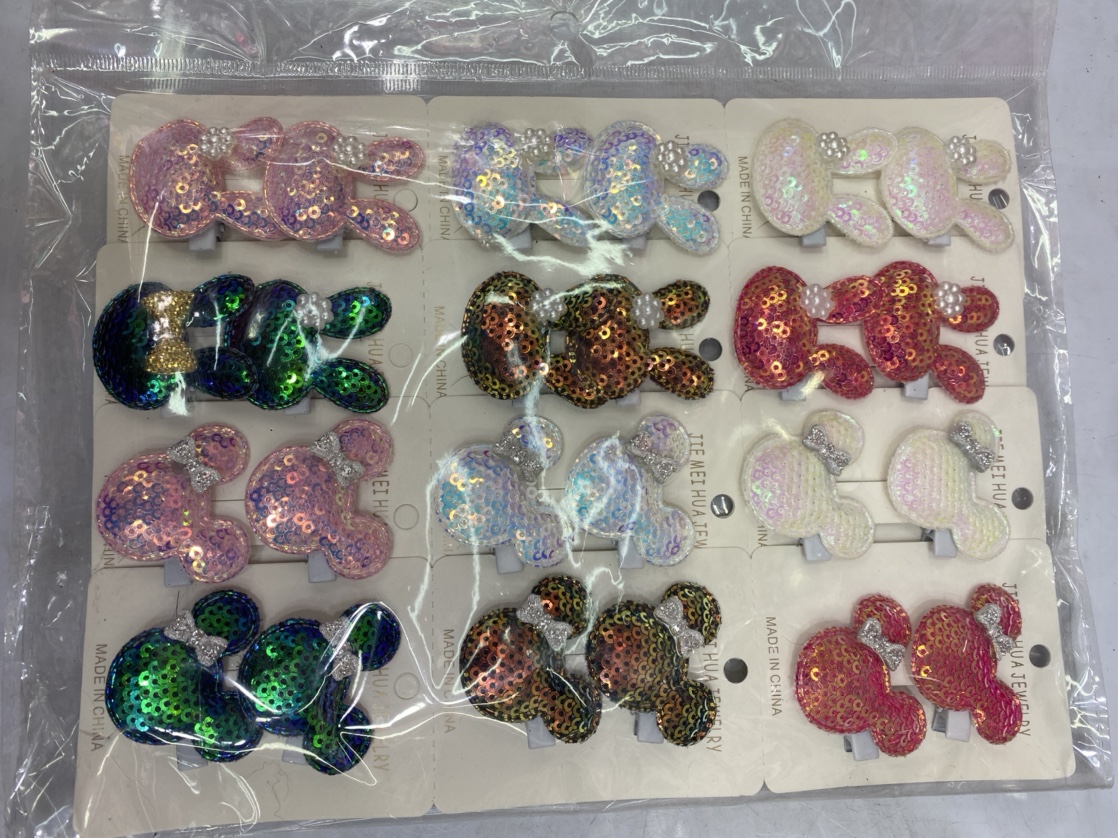 Mickey Duck clip. Hairpins, children's headdress thumbnail