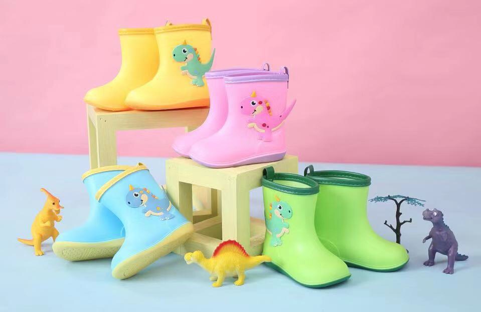 儿童恐龙雨鞋幼儿园小学生男女童可补码