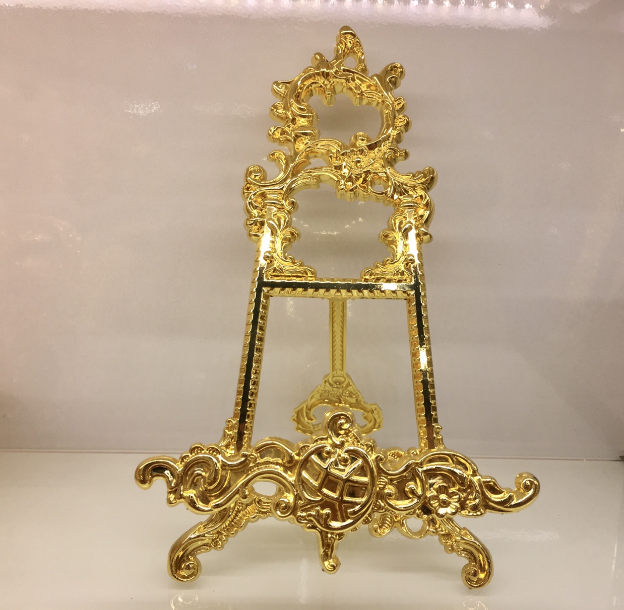 穆斯林经书盒 首饰盒 小号锌合金古兰经盒 Z1010S+锌架 金滴黑详情图8