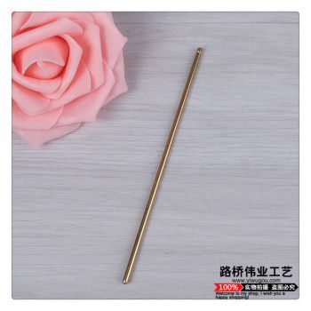 3*125 long hair stick, hairpin, hairpin, copper metal rod full figure