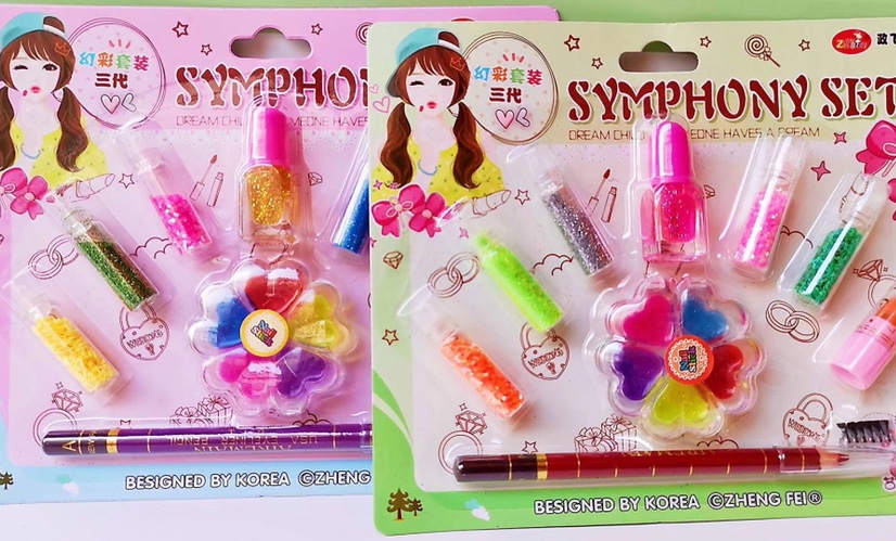 儿童化妆品彩装套装女宝宝喜欢随意搭配打扮