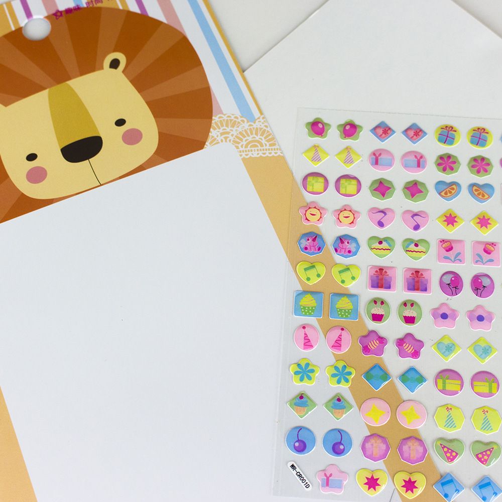Wahi fashion best-selling earrings with DIY stickers environmental protection material variety Specification drawing