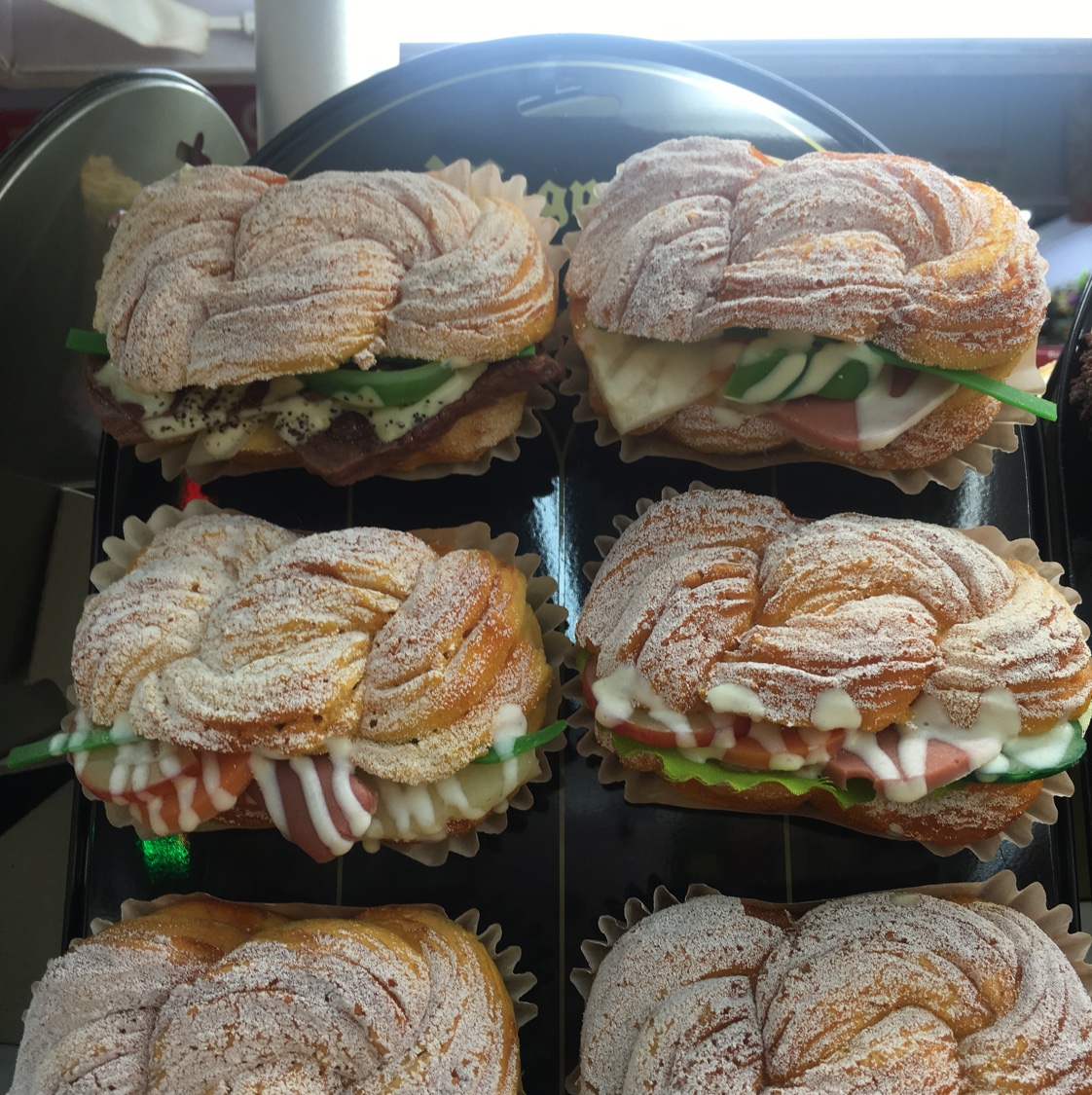 Bread and cake fridge magnets