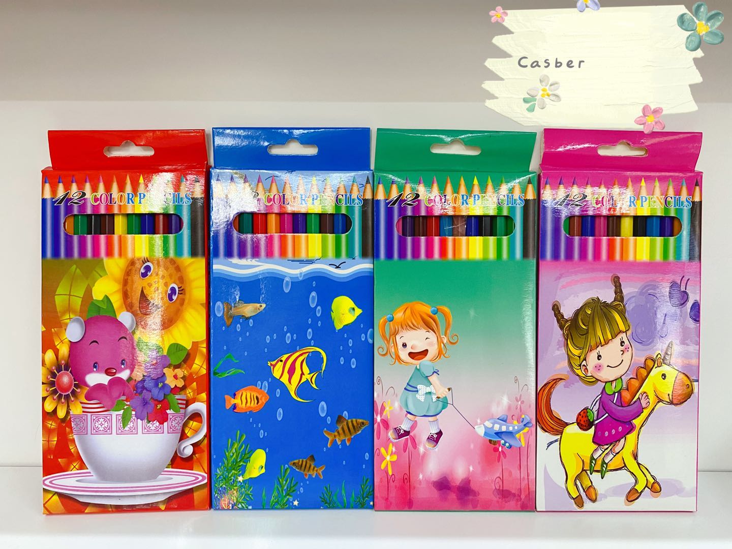 Colored pencils, drawing pencils