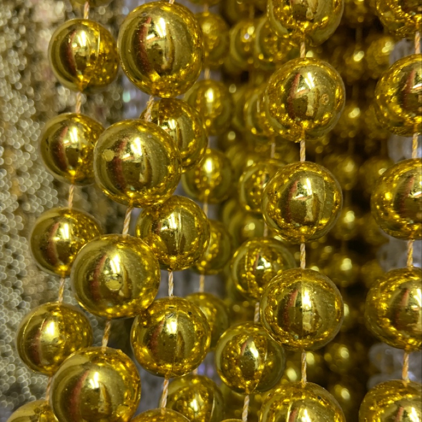 16圆珠金色
