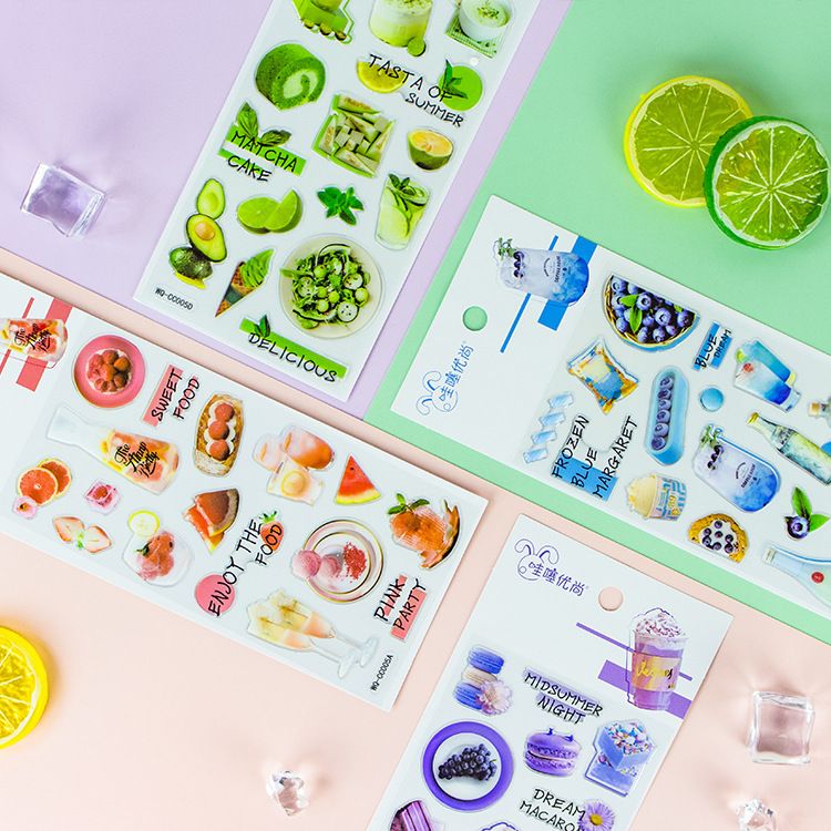 Refreshing food fruit crystal trend interesting crystal drop glue can be wholesale Specification drawing
