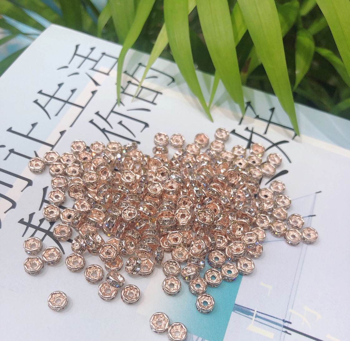 4mm straight-edge diamond ring: silver, gold, rose gold, Kc gold, white K, gun black undefined