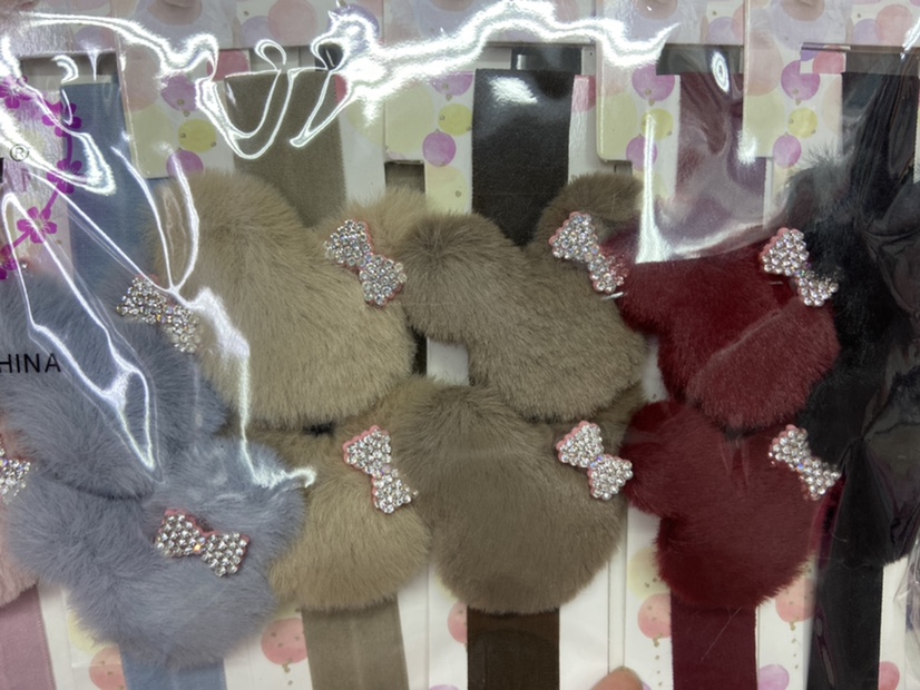 Cute Korean version of children's cartoon plush headdress thumbnail