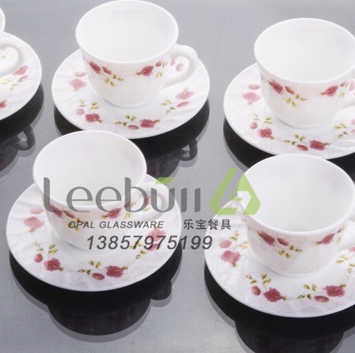 Coffee cup and saucer set thumbnail
