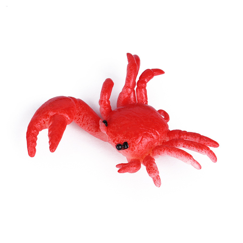 小小螃蟹仿真动物玩具批发 软胶整蛊恶搞外贸模型玩具TPR厂家直销详情图7