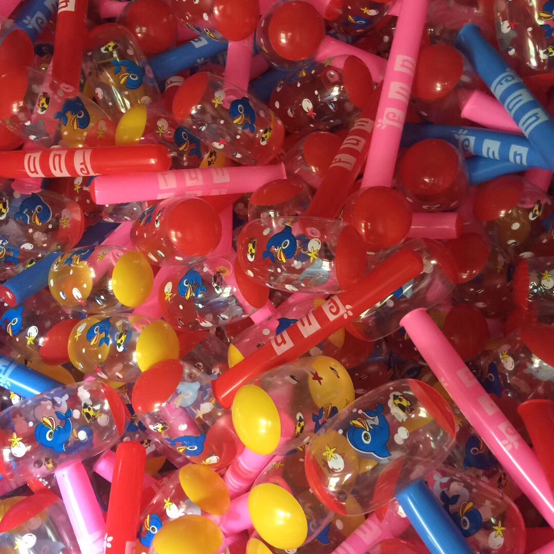 Wholesale of long-handled hammers, inflatable toys, plastic hammers and game hammers