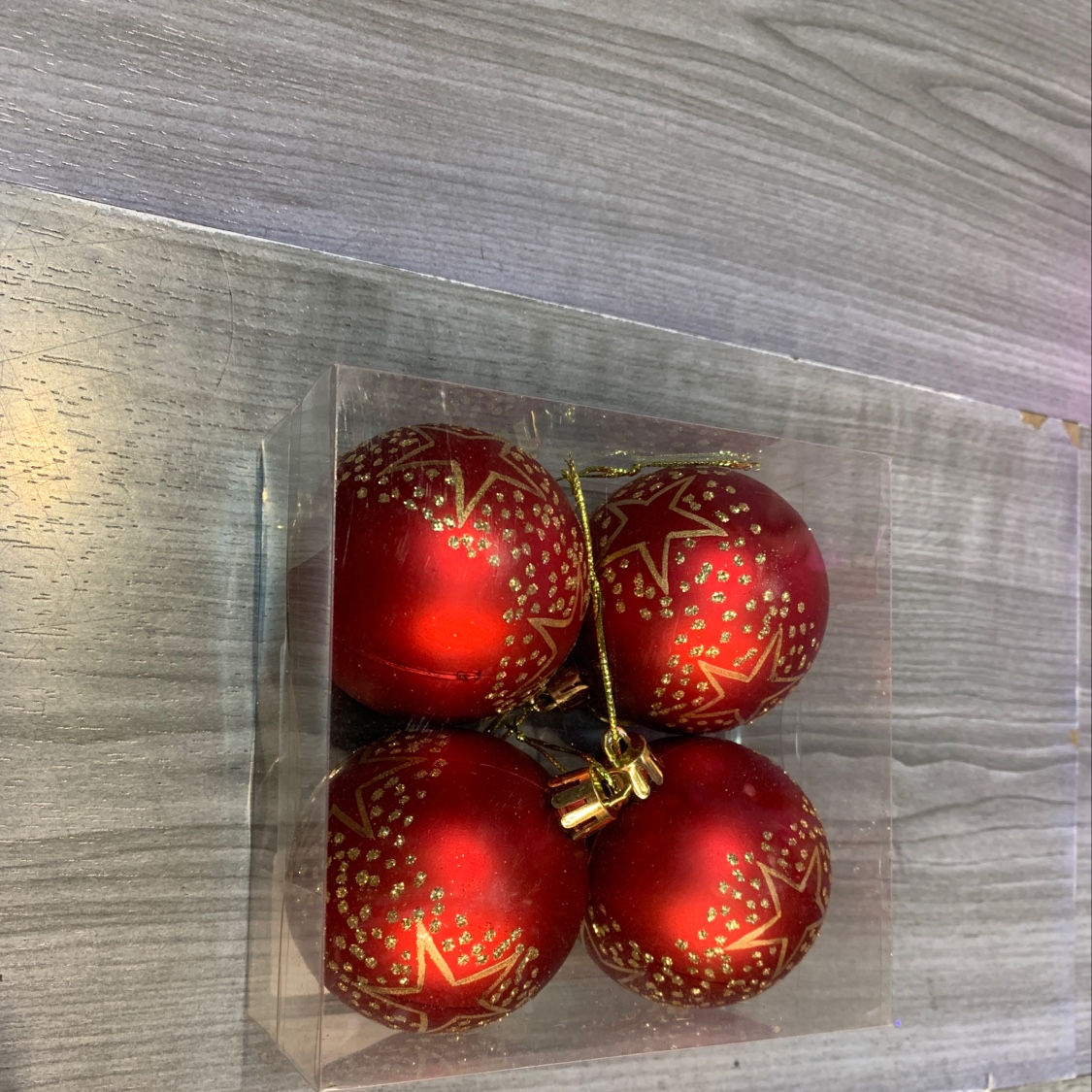كرة زخرفة عيد الميلاد، 6 CM أبكم