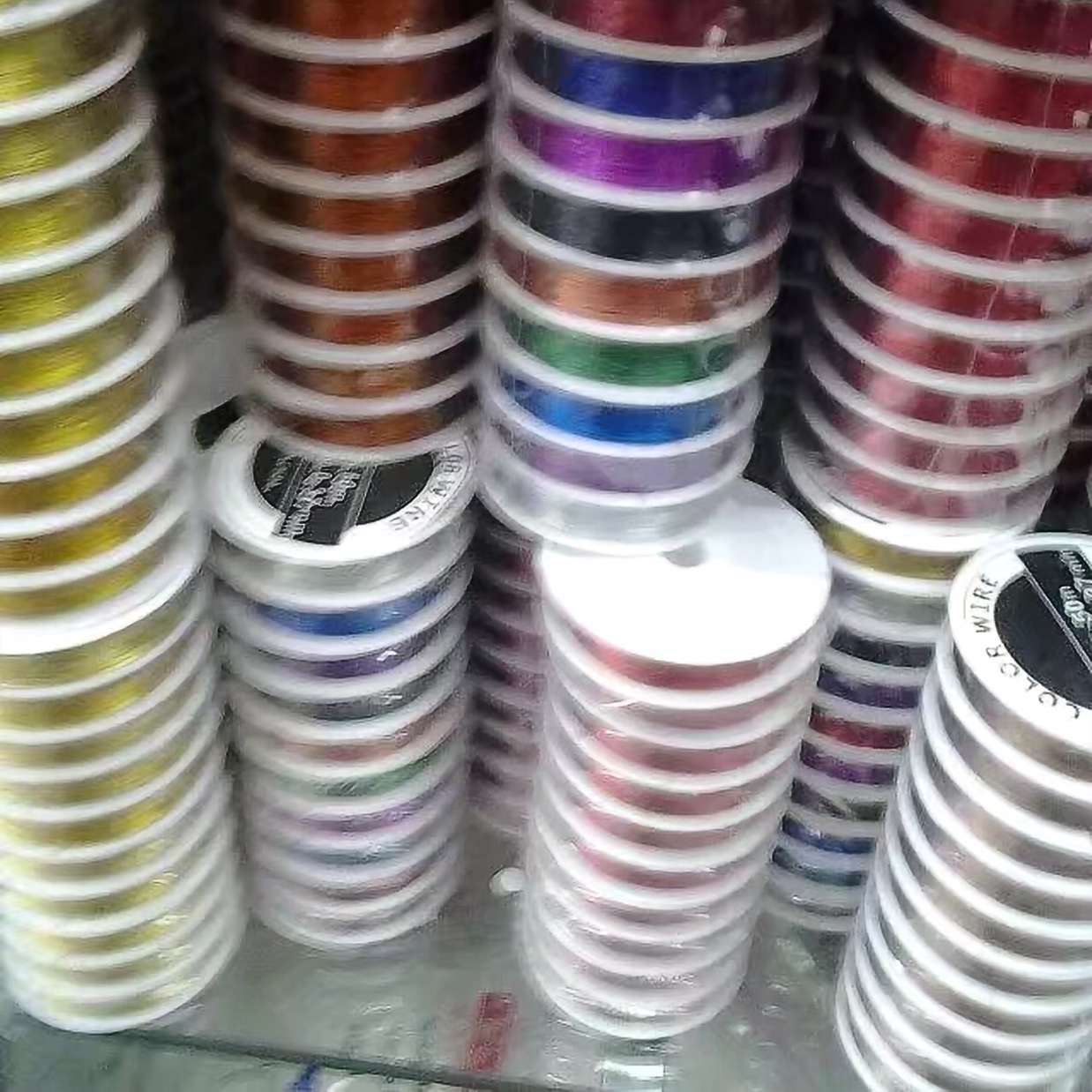 Single-color colored iron wire details Picture