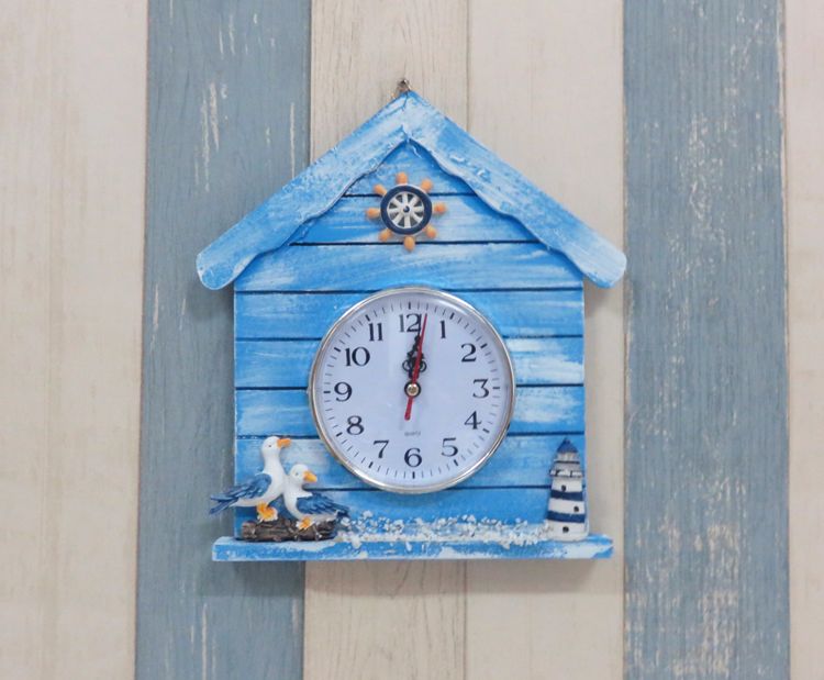Marine Tourism Souvenirs Coastal Countries Tourist Attractions For The House Shaped Wall Clock