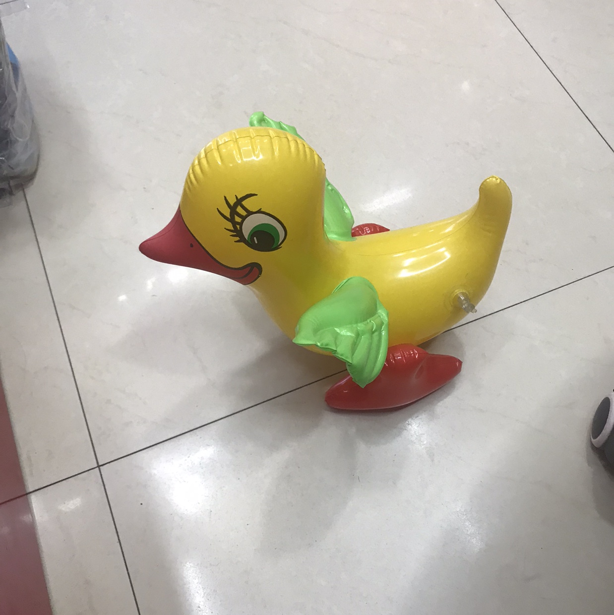 鸭子造型玩具充气玩具批发