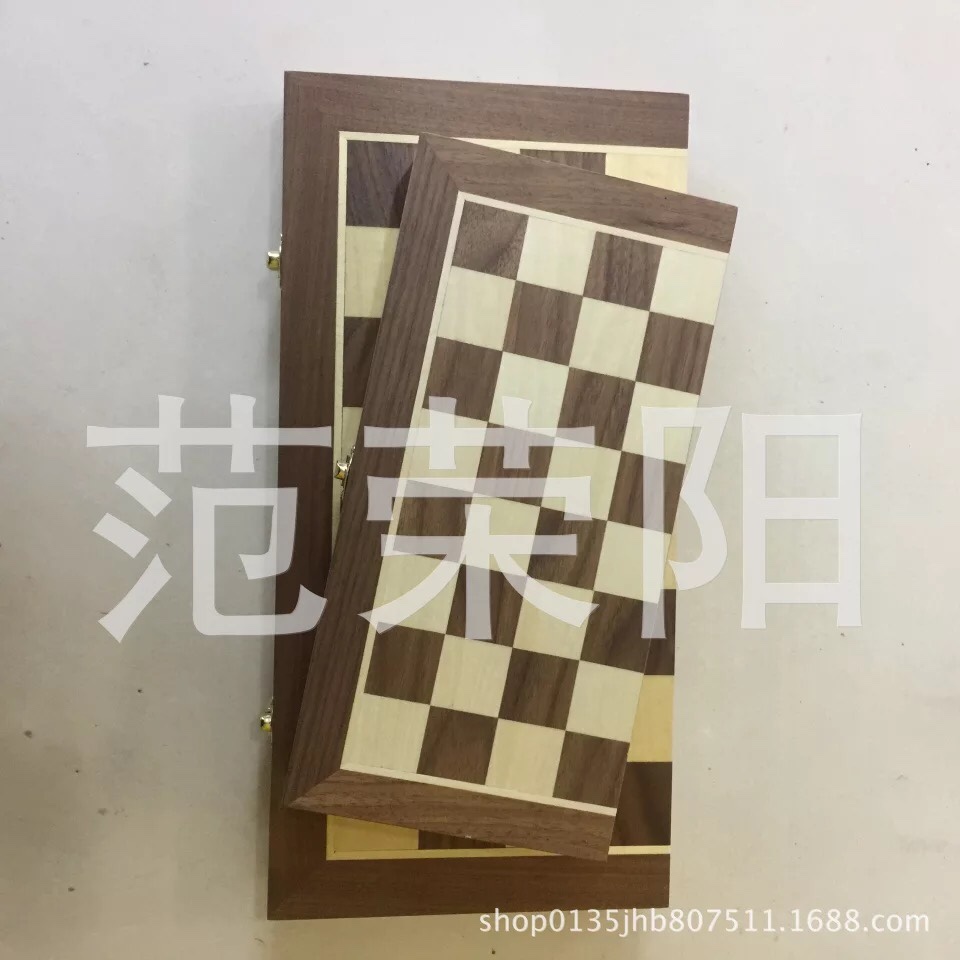 拼格贴木皮国际象棋  盒子尺寸30公分  40公分详情图1