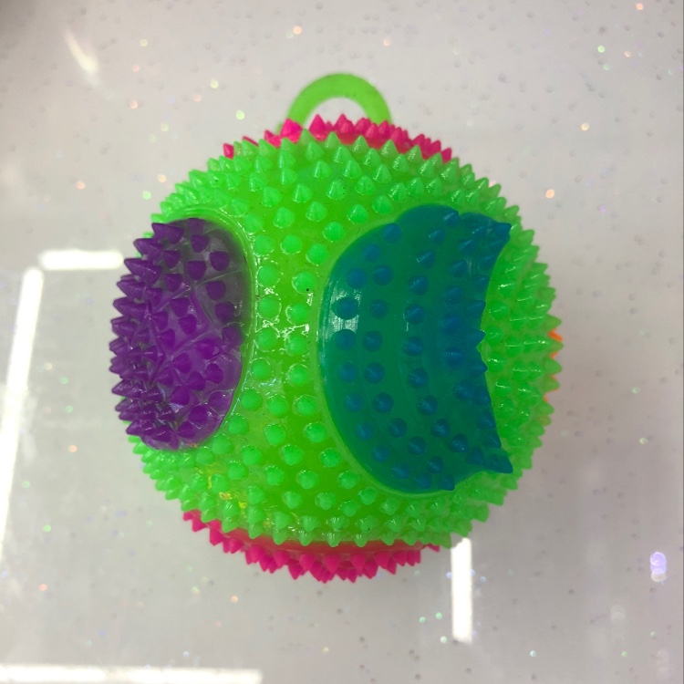 7.5水果哨子球 地摊热卖产品图