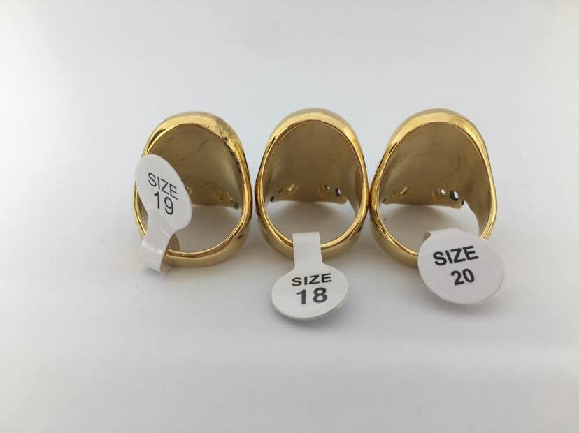 A skeleton men's stainless steel ring Application Scenario