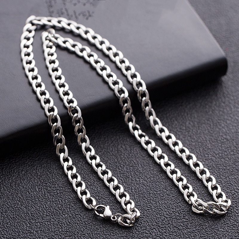 Fashion trend simple NK titanium steel necklace personality men and women lovers accessories thumbnail