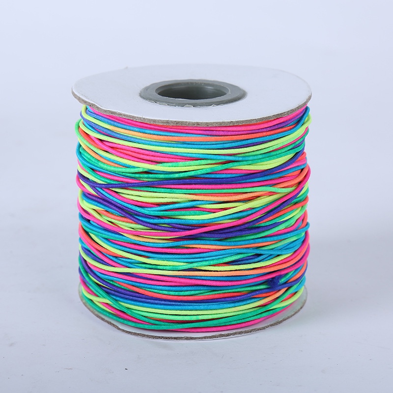 New 40-meter prayer bead thread, core-wrapped elastic thread, elastic rope, diy jewelry, handmade rope, wholesale at street stalls and night markets