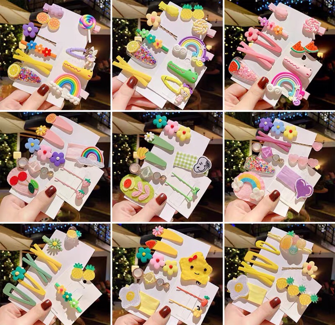 Korean version of children's hairpin physical display-the secret weapon to create a sweet baby