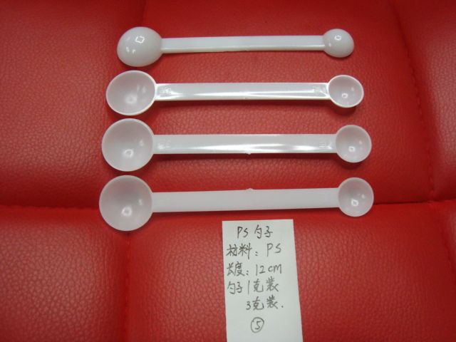 Spoon Plastic spoon Disposable PS spoon 3 g spoon SD1138 medicine spoon Powder spoon