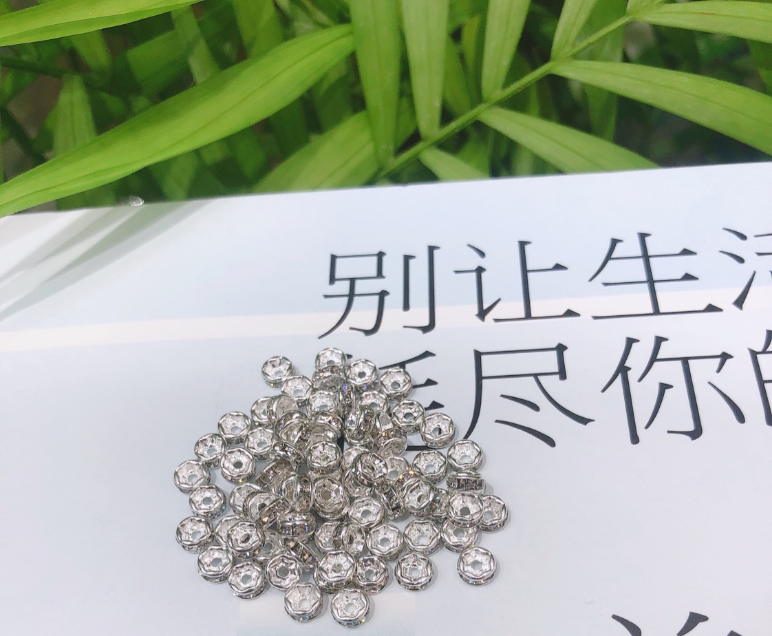 4mm straight-edge diamond ring: silver, gold, rose gold, Kc gold, white K, gun black
