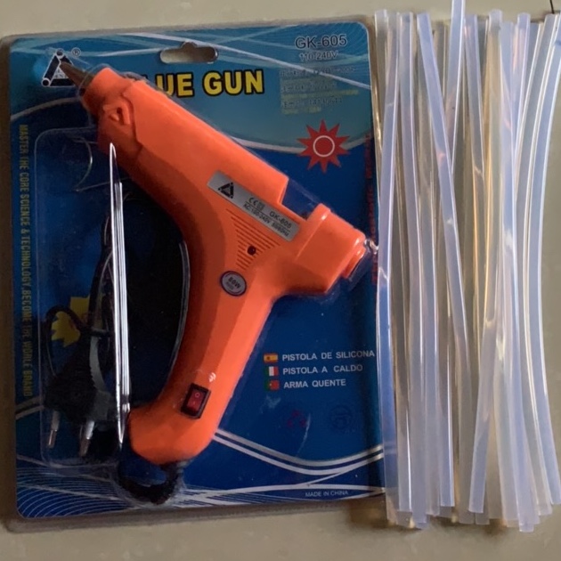 Yiwu Guke Hot Melt Glue Gun and glue stick