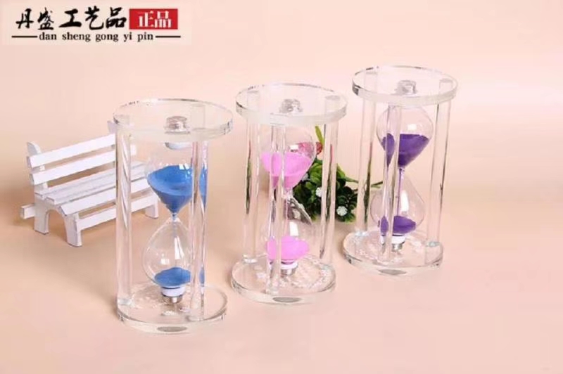 水晶沙漏 工艺品  工艺摆件