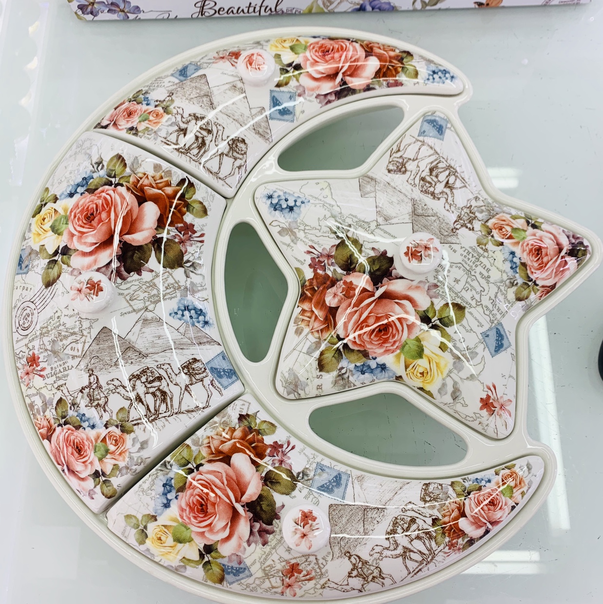 陶瓷艺术品精致精美精细瓷器家居装饰品