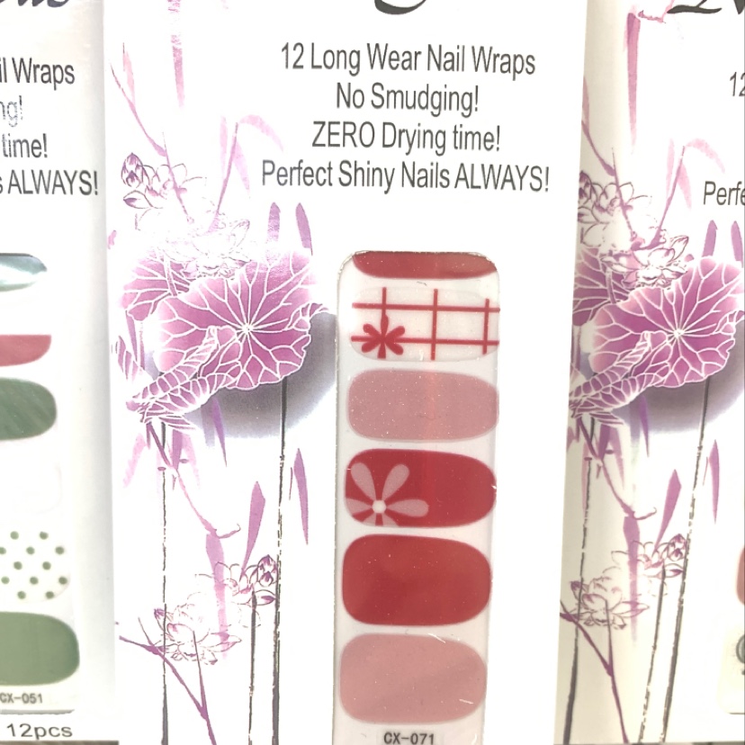 Color jump flower nail art paste