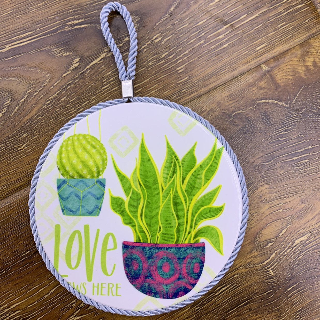 16厘米带绳圆垫
陶瓷餐垫、隔热垫