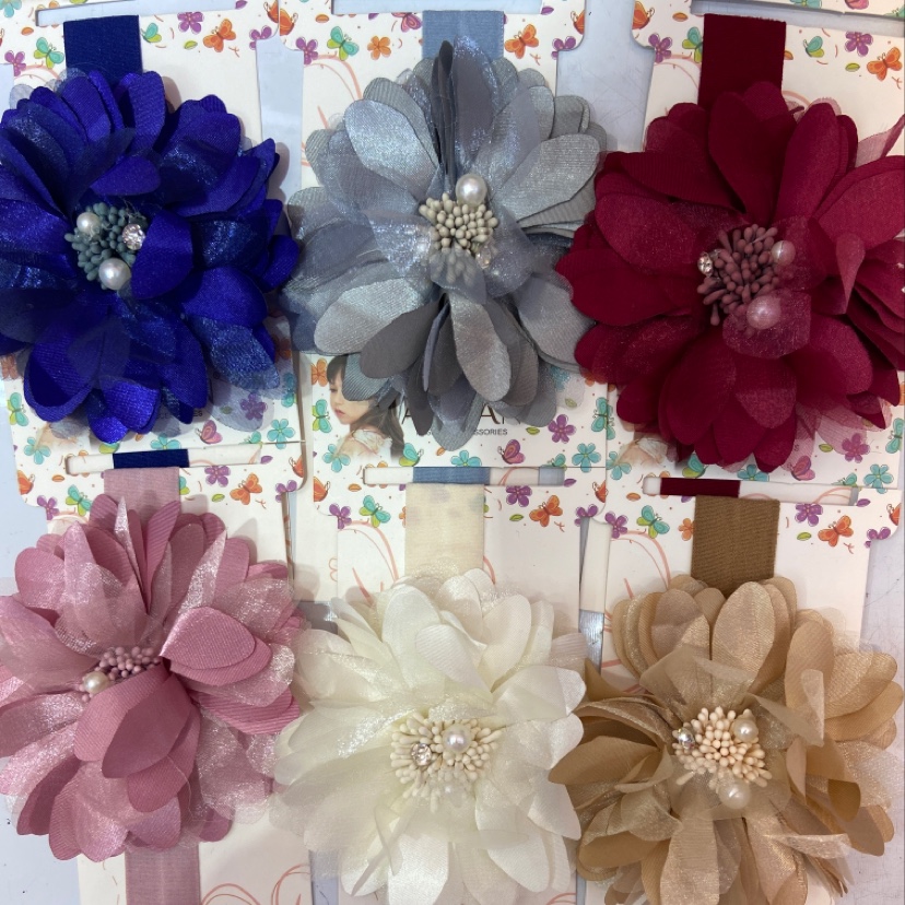 Korean version of lace gauze pearl headdress thumbnail