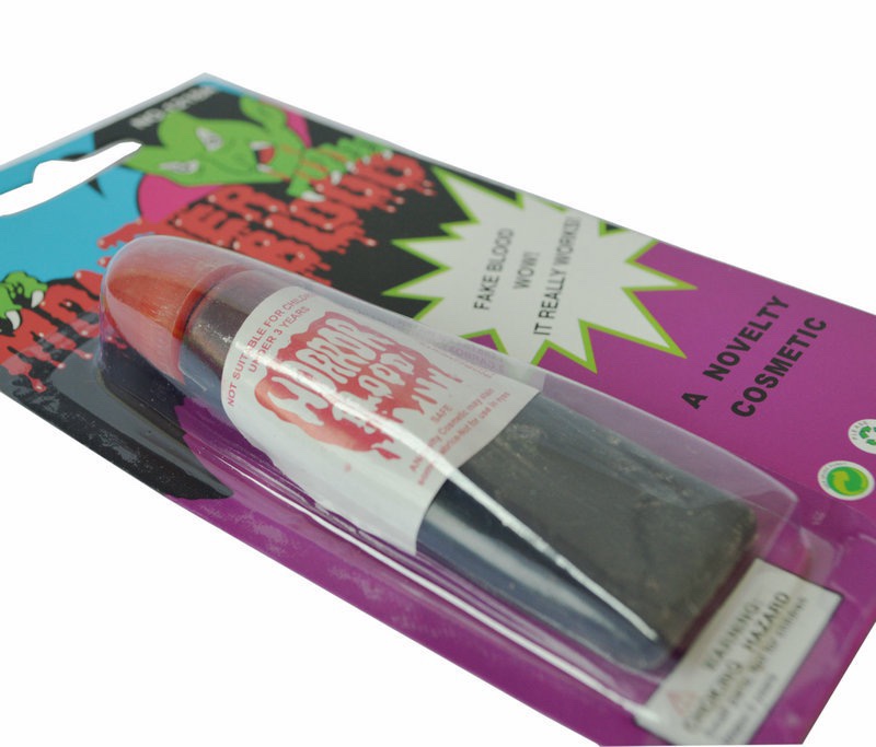 Halloween supplies: Plasma dentures, vampire plasma, red plasma liquid fake blood Application Scenario