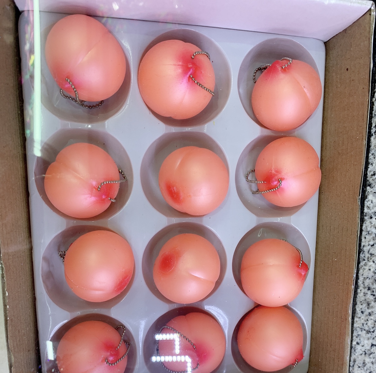 桃子面粉球