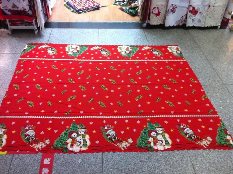 Christmas printed tablecloth 1 thumbnail