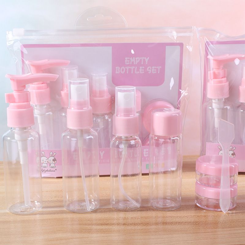 Izhlin cosmetics empty PP plastic bottle travel bottle spray 50ML7-piece set thumbnail