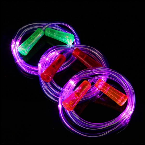 Glowing rope skipping
