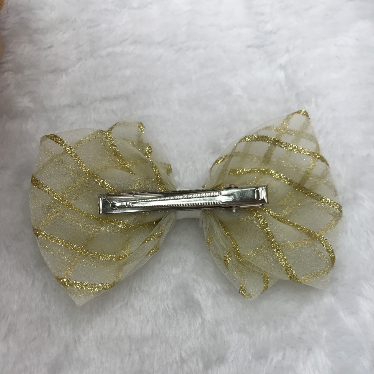 蝴蝶结鸭夹细节图