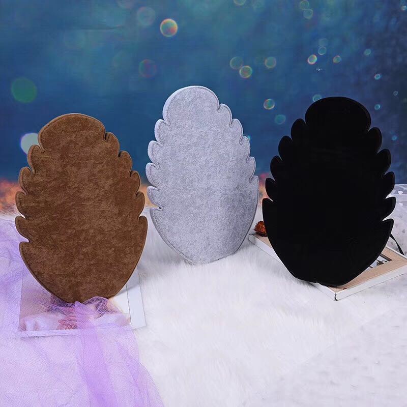 跨境火焰绒面模特架项链首饰展示架人像脖架子珠宝饰品架道具批发