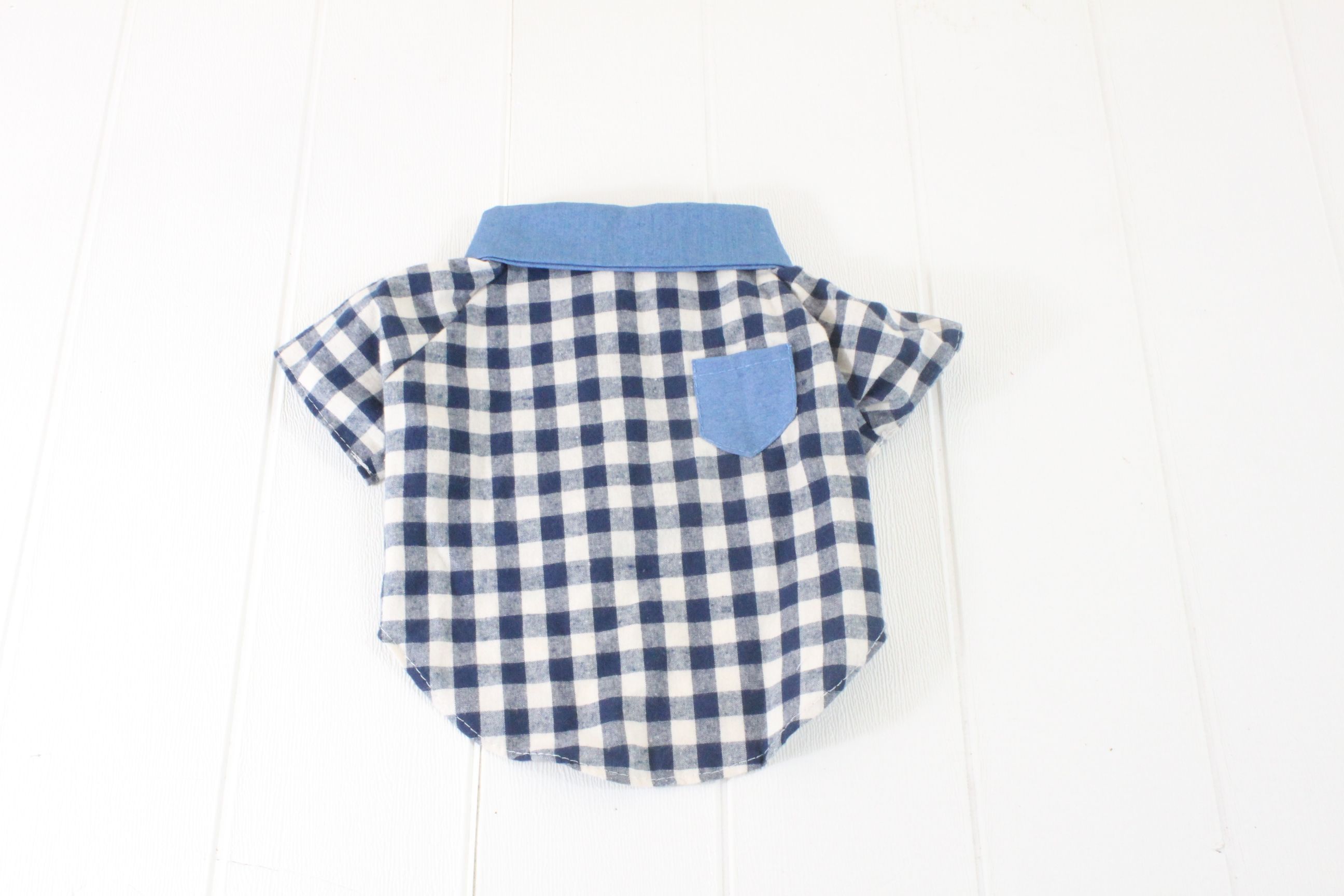 新款春夏宠物衣服小狗衣服狗狗格子小衬衣小型犬衣服泰迪衣服