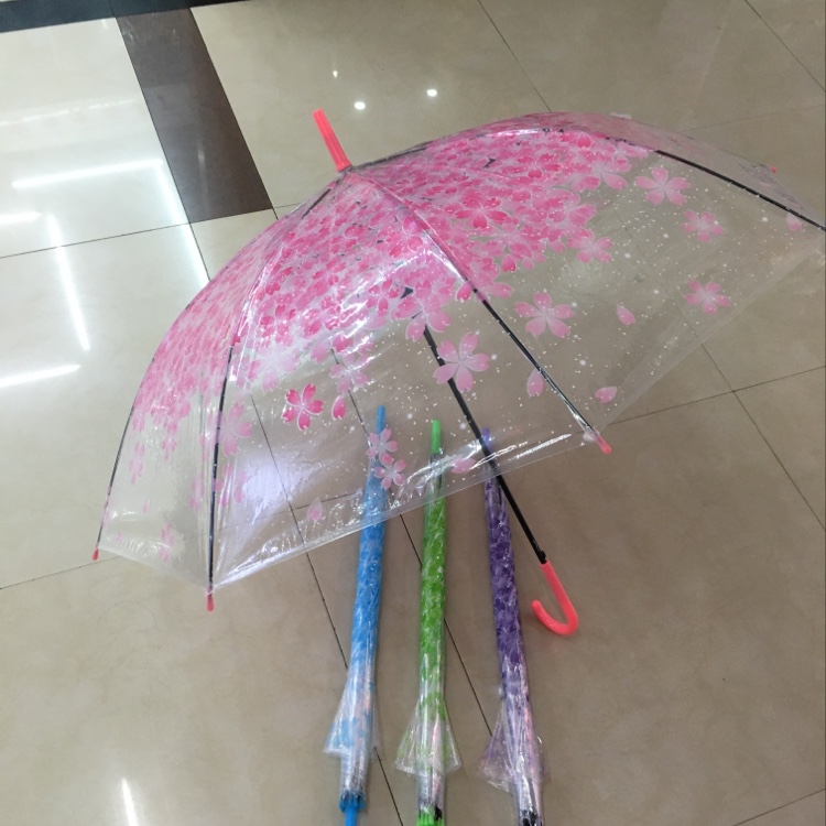 透明樱花伞产品图