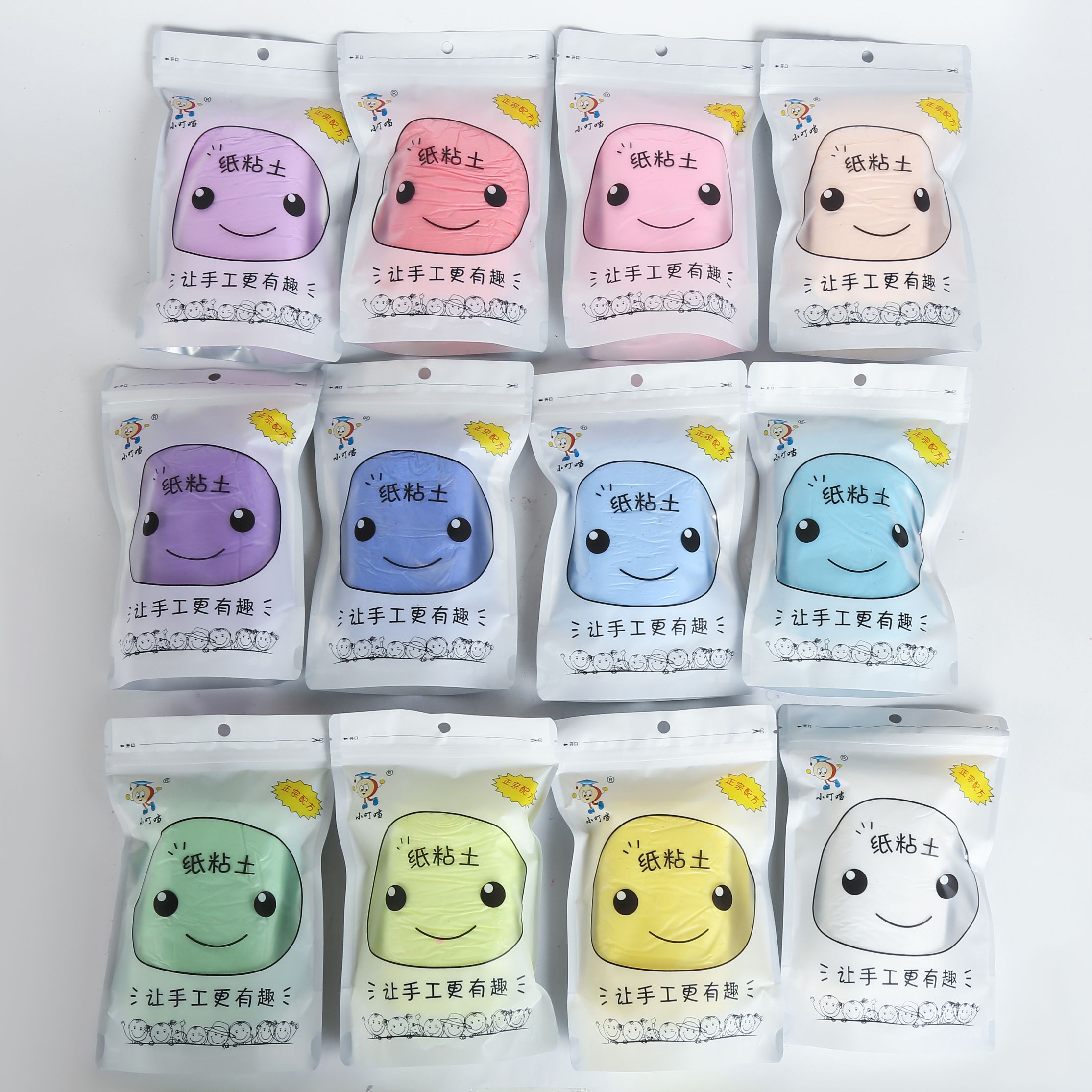 Foreign trade best-selling environmental color clay 100g/ 60G12 colored toys thumbnail