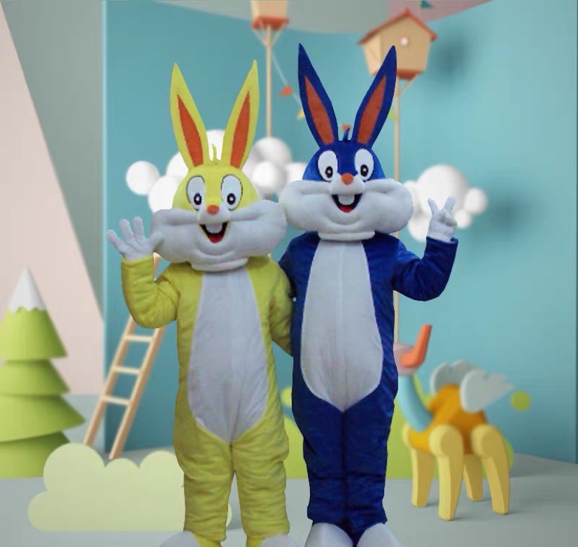 兔八哥人偶服活动表演复活节玩偶公仔演出兔子成人行走道具衣服详情图2