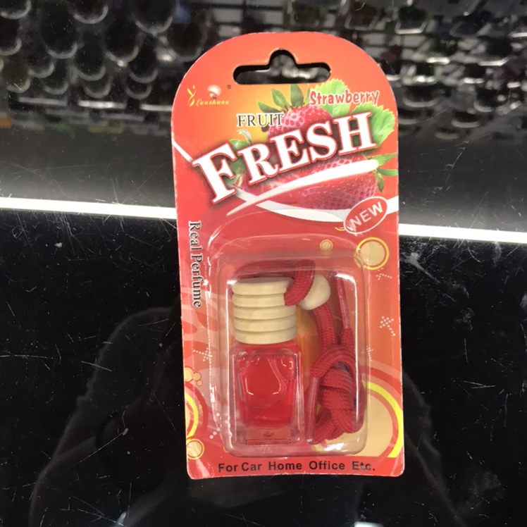 汽车香水挂件长方型红色款                                                